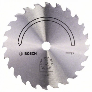 Пильный диск CR 160x16x2 мм, 24 Bosch 2609256838