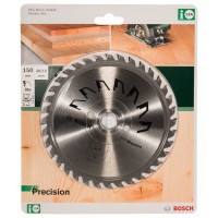 Пильный диск PRECISION 150x20x2,5 мм, 36 Bosch 2609256853