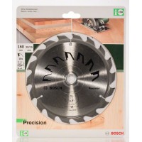 Пильный диск PRECISION 160x20x2,5 мм, 18 Bosch 2609256855