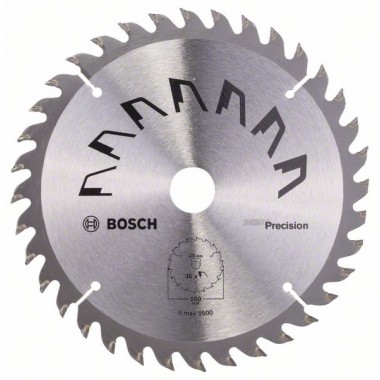 Пильный диск PRECISION 160x20x2,5 мм, 36 Bosch 2609256856