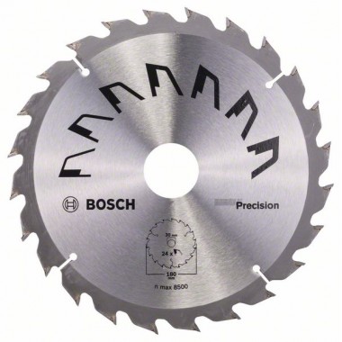 Пильный диск PRECISION 180x30x2,5 мм, 24 Bosch 2609256860