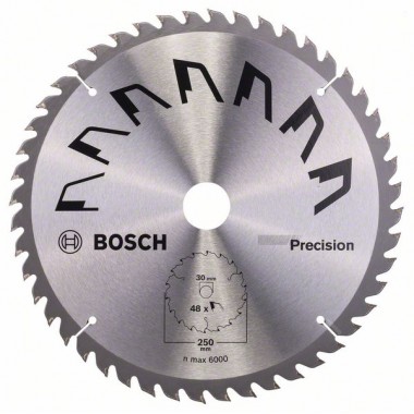 Пильный диск PRECISION 250x30x3,2 мм, 48 Bosch 2609256879
