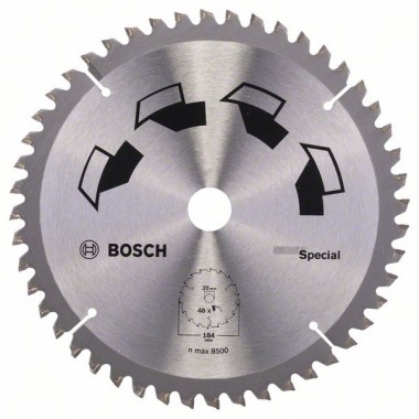 Пильный диск SPECIAL 184x16x2,5 мм, 48 Bosch 2609256890