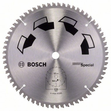 Пильный диск SPECIAL 235x16x2,5 мм, 64 Bosch 2609256899