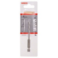 Спиральное сверло по древесине с шестигранным хвостовиком 1/4' 4x43x88 мм Bosch 2608595520
