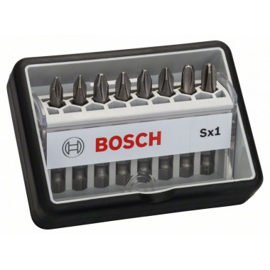 Набор Robust Line из 8 насадок-бит Sx Extra Hart 49 мм  Bosch 2607002556
