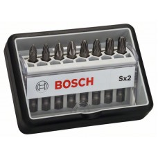 Набор Robust Line из 8 насадок-бит Sx Extra Hart 49 мм  Bosch 2607002557