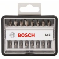 Набор Robust Line из 8 насадок-бит Sx Extra Hart 49 мм  Bosch 2607002558