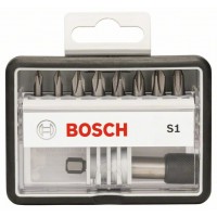 Набор Robust Line из 8+1 насадок-бит S Extra Hart 25 мм Bosch 2607002560