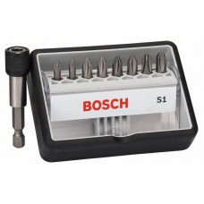 Набор Robust Line из 8+1 насадок-бит S Extra Hart 25 мм Bosch 2607002560