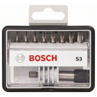 Набор Robust Line из 8+1 насадок-бит S Extra Hart 25 мм Bosch 2607002562