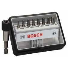 Набор Robust Line из 8+1 насадок-бит S Extra Hart 25 мм Bosch 2607002562