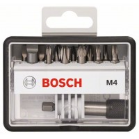 Набор Robust Line из 12+1 насадок-бит M Extra Hart 25 мм Bosch 2607002566