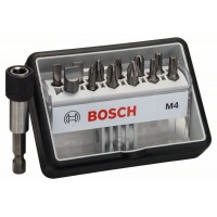 Набор Robust Line из 12+1 насадок-бит M Extra Hart 25 мм Bosch 2607002566