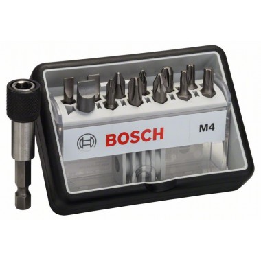 Набор Robust Line из 12+1 насадок-бит M Extra Hart 25 мм Bosch 2607002566