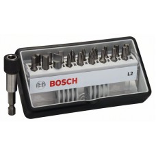 Набор Robust Line из 18+1 насадок-бит L Extra Hart 25 мм  Bosch 2607002568