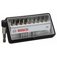 Набор Robust Line из 18+1 насадок-бит L Extra Hart 25 мм  Bosch 2607002569