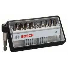 Набор Robust Line из 18+1 насадок-бит L Extra Hart 25 мм  Bosch 2607002569