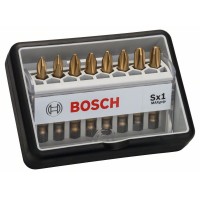 Набор Robust Line из 8 насадок-бит Sx Max Grip 49 мм  Bosch 2607002570
