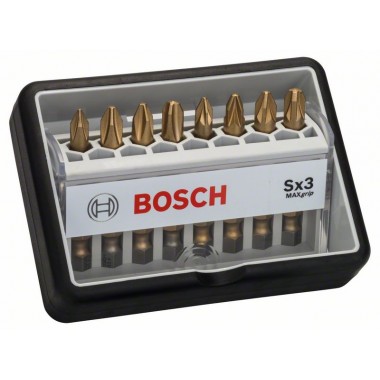 Набор Robust Line из 8 насадок-бит Sx Max Grip 49 мм  Bosch 2607002572