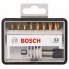 Набор Robust Line из 8+1 насадок-бит S Max Grip 25 мм Bosch 2607002576