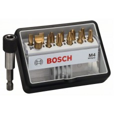 Набор Robust Line из 12+1 насадок-бит M Max Grip 25 мм Bosch 2607002580