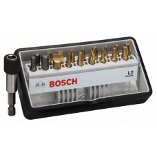 Набор Robust Line из 18+1 насадок-бит L Max Grip 25 мм  Bosch 2607002582
