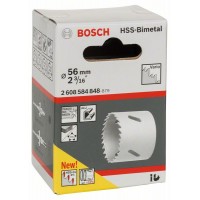Коронка HSS-Bimetall со стандартным переходником 56 мм, 2 3/16' Bosch 2608584848