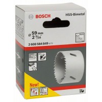 Коронка HSS-Bimetall со стандартным переходником 59 мм, 2 5/16' Bosch 2608584849