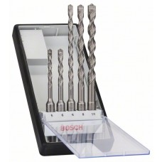 Набор Robust Line из буров SDS-plus-7 (5; 6; 6; 8; 10 мм) Bosch 2608585073