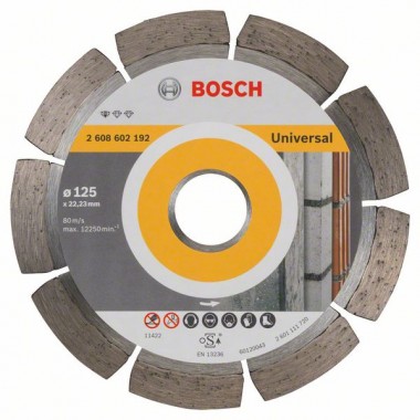 Алмазный диск Standard for Universal 125x22,23x1,6x10 мм Bosch 2608602192
