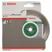 Алмазный диск Standard for Ceramic 125x22,23x1,6x7 мм Bosch 2608602202