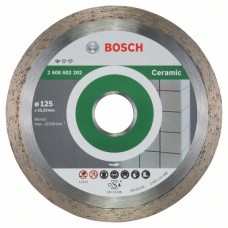 Алмазный диск Standard for Ceramic 125x22,23x1,6x7 мм Bosch 2608602202