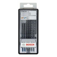 Набор из 6 пильных полотен Robust Line Progressor, с T-образным хвостовиком Bosch 2607010531