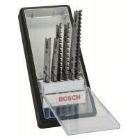 Набор из 6 пильных полотен Robust Line Progressor, с T-образным хвостовиком Bosch 2607010531