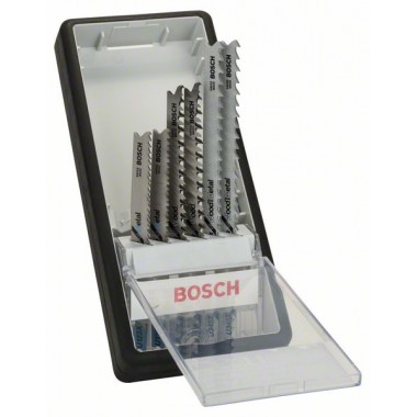 Набор из 6 пильных полотен Robust Line Progressor, с U-образным хвостовиком Bosch 2607010532