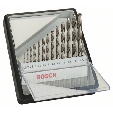 Набор из 13 сверл по металлу Robust Line HSS-G 135° Bosch 2607010538