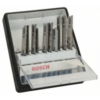Набор из 10 пильных полотен Robust Line Metal Expert, с T-образным хвостовиком Bosch 2607010541