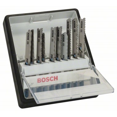 Набор из 10 пильных полотен Robust Line Metal Expert, с T-образным хвостовиком Bosch 2607010541
