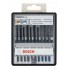Набор Robust Line из 10 пильных полотен Wood and Metal с T-образным хвостовиком Bosch 2607010542