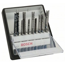 Набор Robust Line из 10 пильных полотен Wood and Metal с T-образным хвостовиком Bosch 2607010542