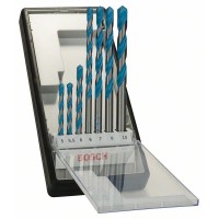Набор Robust Line из 7 универсальных буров CYL-9 Multi Construction (5; 5,5; 6; 6; 7; 8; 10 мм) Bosch 2607010546