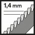 Пильное полотно T 118 EFS Basic for Inox Bosch 2608636497