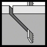 Пильное полотно T 118 EFS Basic for Inox Bosch 2608636499