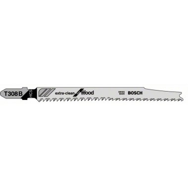 Пильное полотно T 308 B Extraclean for Hard Wood Bosch 2608663751