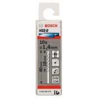 Сверло по металлу HSS-G DIN 338 1,4x18x40 мм Bosch 2608585470
