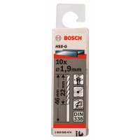 Сверло по металлу HSS-G DIN 338 1,9x22x46 мм Bosch 2608585474