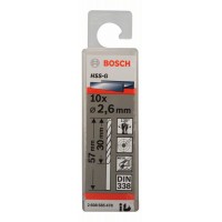 Сверло по металлу HSS-G DIN 338 2,6x30x57 мм Bosch 2608585478