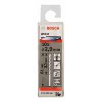 Сверло по металлу HSS-G DIN 338 2,9x33x61 мм Bosch 2608585480