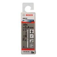 Сверло по металлу HSS-G DIN 338 3,4x39x70 мм Bosch 2608585482